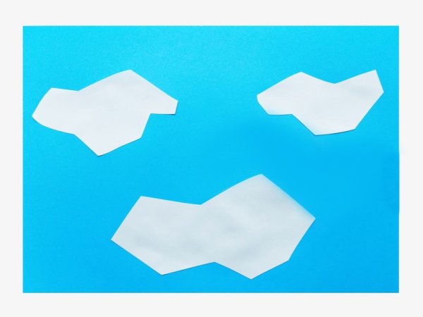 Льдина из бумаги