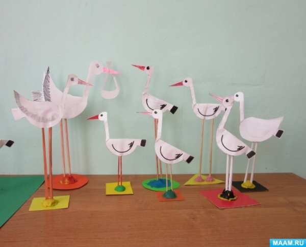 Поделка Аист