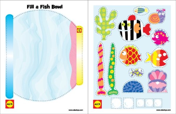 Готовые аппликации для детей