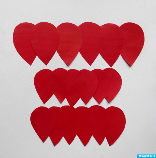 Аленький цветочек поделка из цветной бумаги