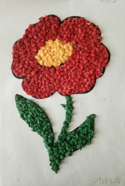 Поделка Аленький цветочек