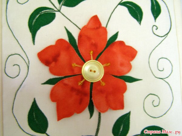 Поделка Аленький цветочек