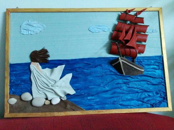 Поделка на тему Парус