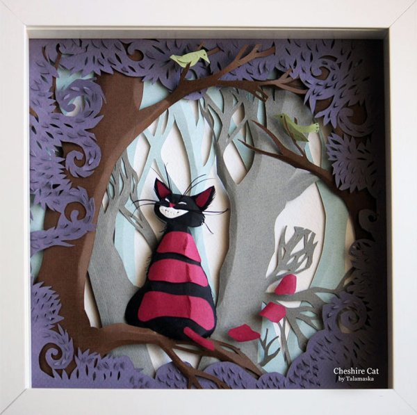 Картины из бумаги