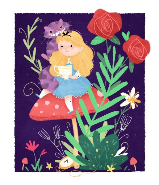 Алиса в стране чудес поделки