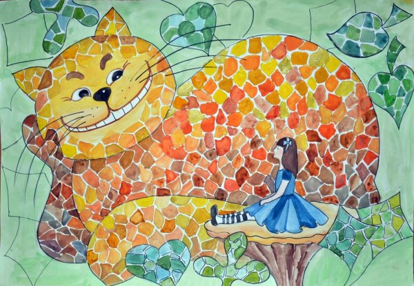 Мозаичная аппликация