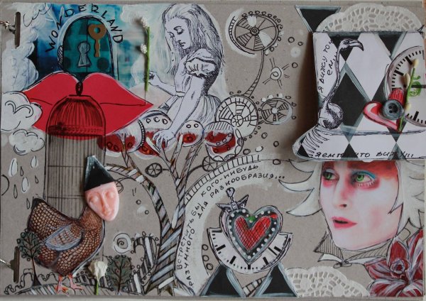 Алиса в стране чудес иллюстрации