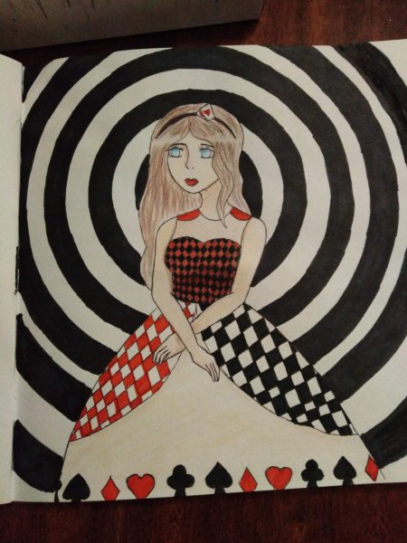 Алиса в стране чудес поделки