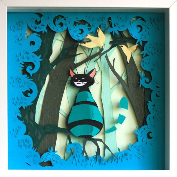 Картины из бумаги