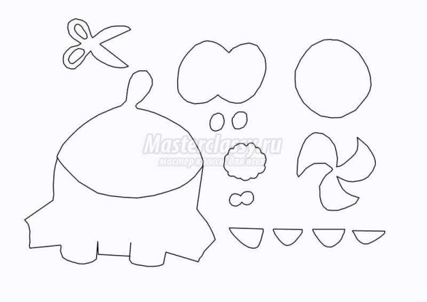 Ам Ням выкройка игрушки