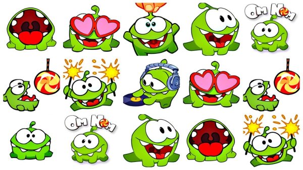 Ам Ням рисунок