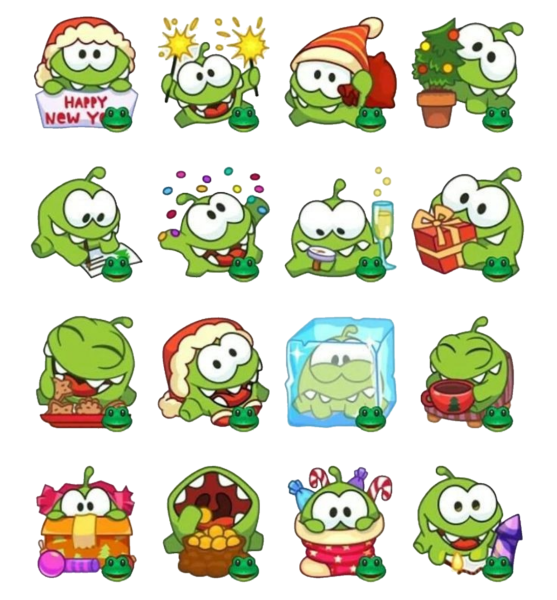 Ам Ням новогодний