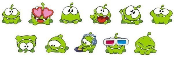 Ам Ням герои