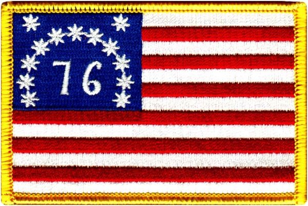 Флаг США С 13 звездами