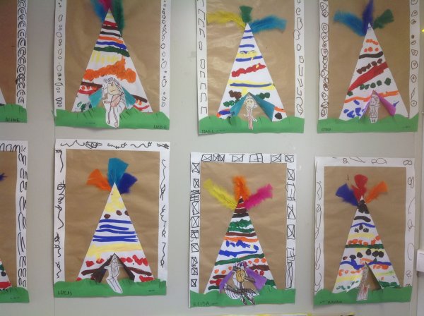 Поделки на тему индейцы