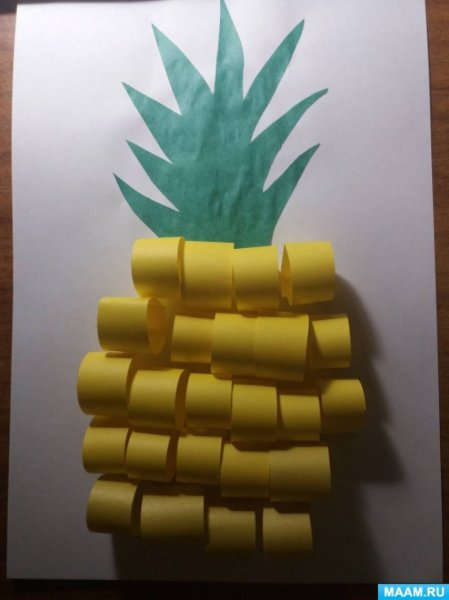 Поделка ананас