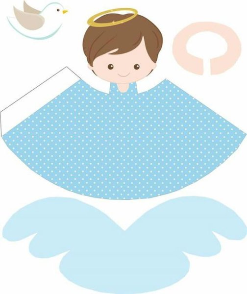 Ангелок поделка для детей