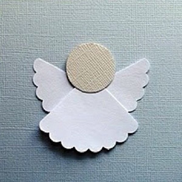 Ангел поделка из бумаги для детей