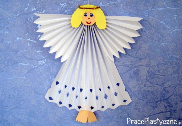 Ангел поделка из бумаги для детей
