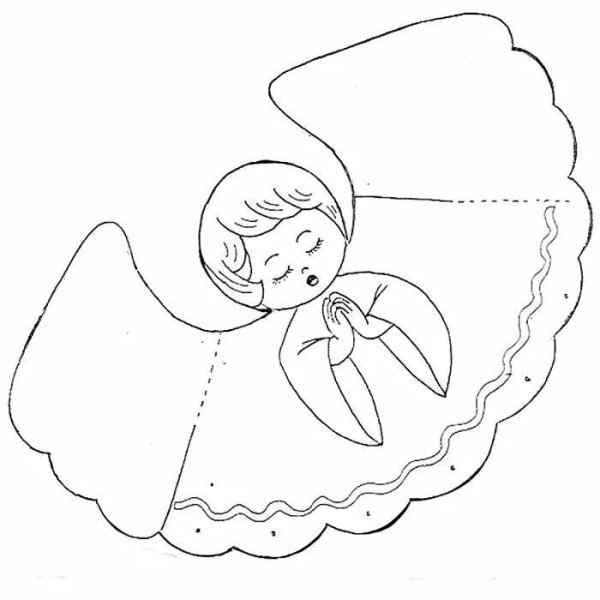 Шаблоны ангелов поделки