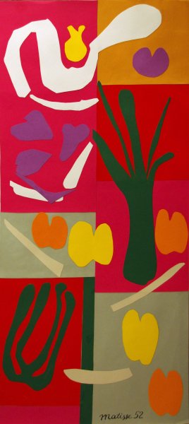 Анри Матисс аппликации