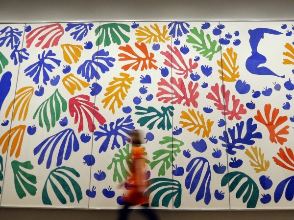 Анри Матисс коллажи