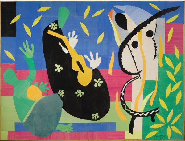 Анри Матисс коллажи