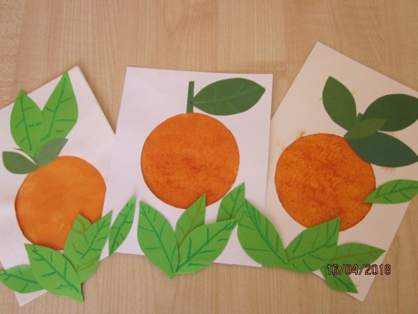 Поделка апельсин