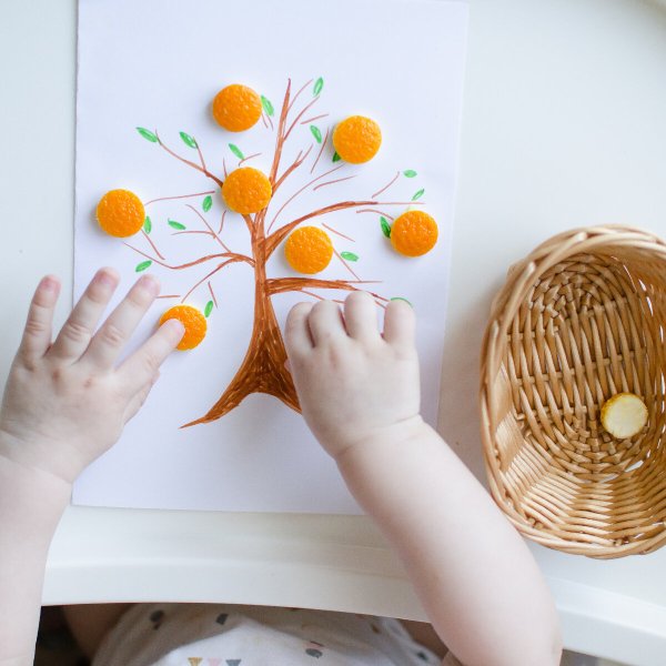 Панно с апельсинами