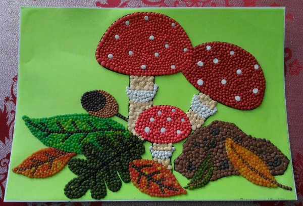 Аппликация из нетрадиционных материалов