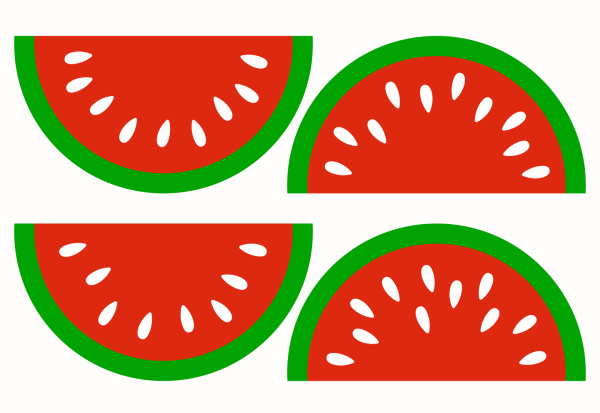 Долька арбуза