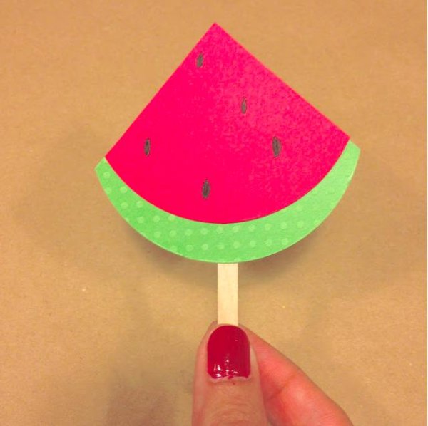 Аппликация Арбуз