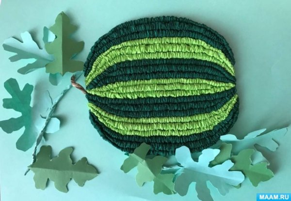 Аппликация Арбуз