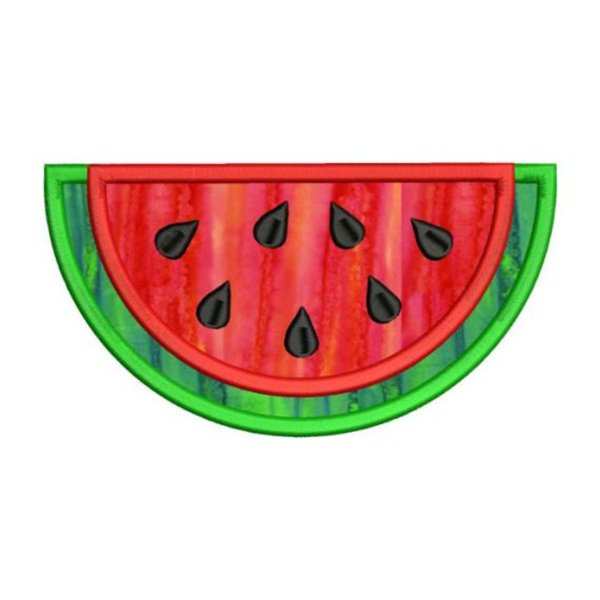 Аппликация долька арбуза