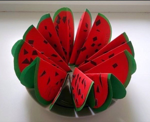 Поделка Арбуз для детей