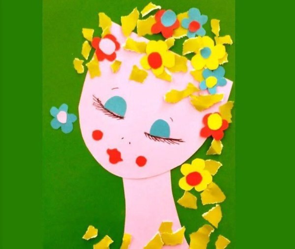 Летняя аппликация