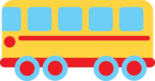 Аппликация автобус для малышей