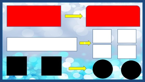 Аппликация автобус в средней группе