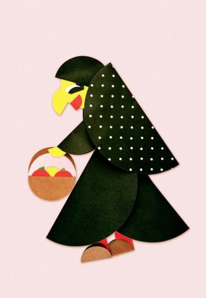 Аппликация из кругов