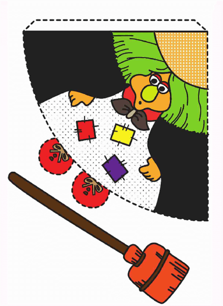 Баба Яга поделка для детей