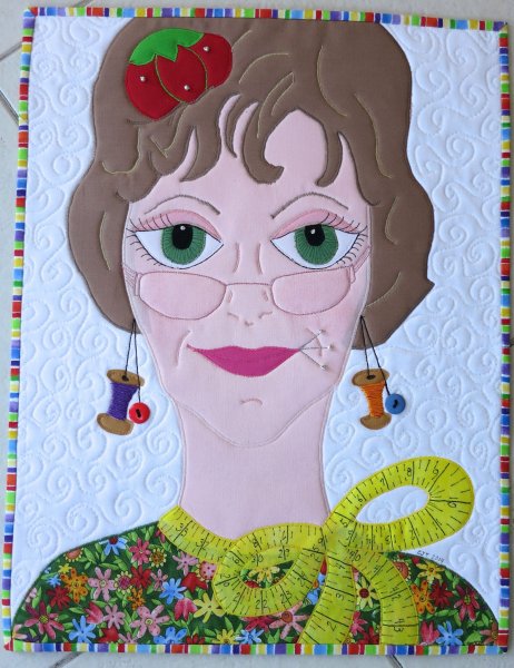 Портрет аппликация