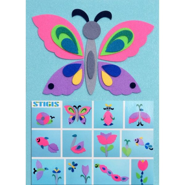 Мозаика бабочка