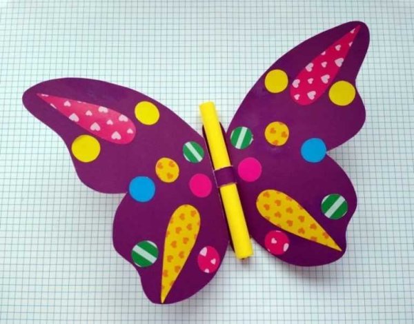 Бабочка поделка для детей