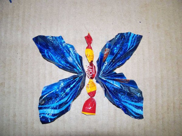 Украшения из фантиков