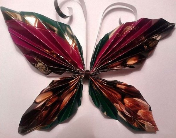 Поделки из фантиков