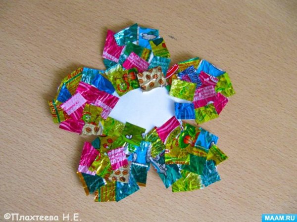 Поделки из фантиков от конфет