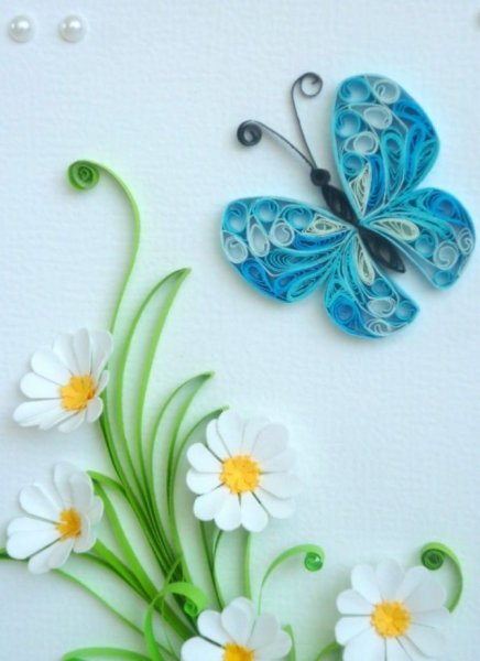 Квиллинг бабочка