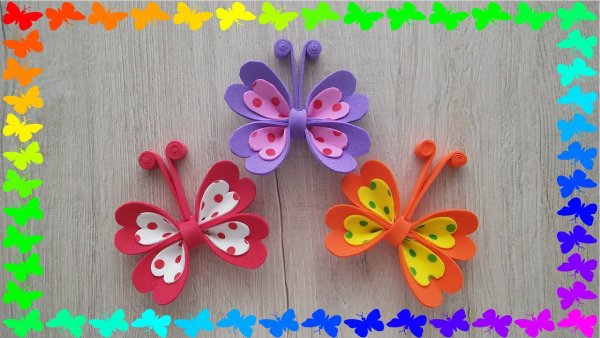 Поделки из фоамирана для детей