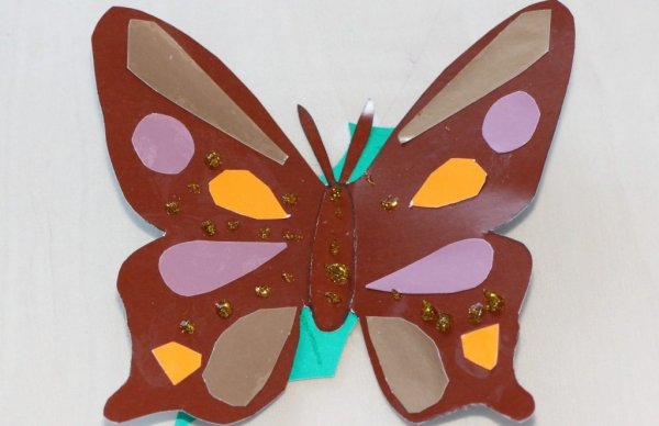 Аппликация. Бабочки