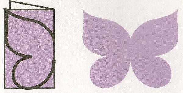 Симметричные фигуры для вырезания